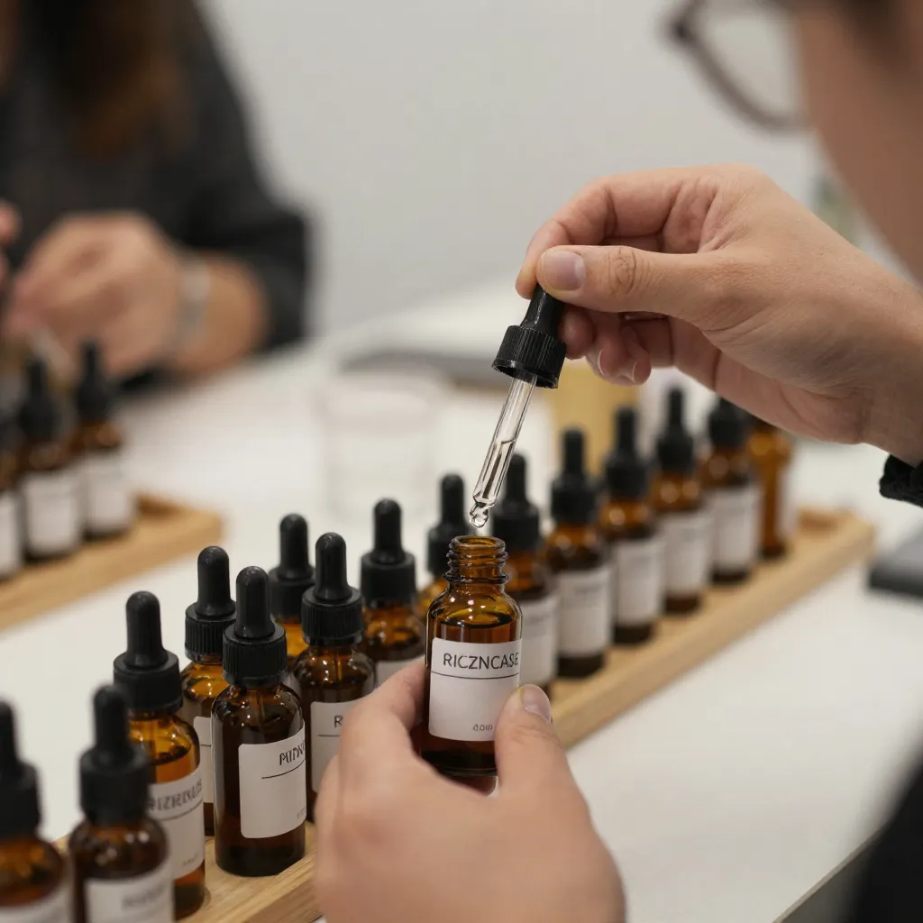 Duftworkshop-atmosfære